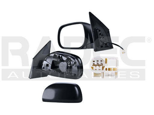 [018-3011-01] ESPEJO TY RAV 4 06-12 ELECTRICO P/PINTAR 3 PINES SPORT/LIMITED/BASE L4/V6 4/6CILINDROS 2.4/3.5L 4 PUERTAS IZQ