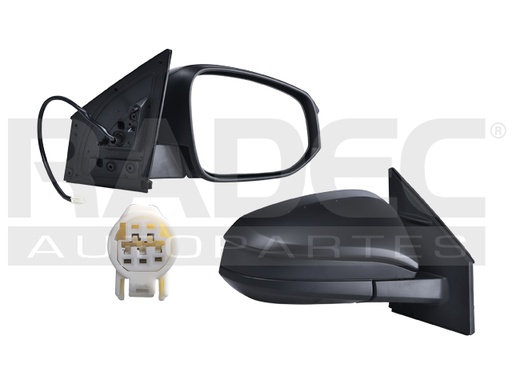 [018-3011-10] ESPEJO TY RAV 4 13-18 ELECTRICO P/PINTAR (3 PINES) DER