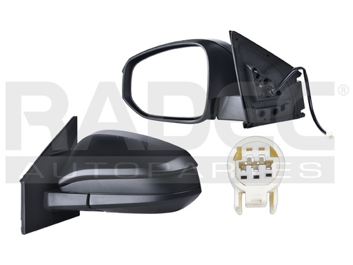 [018-3011-11] ESPEJO TY RAV 4 13-18 ELECTRICO P/PINTAR (3 PINES) IZQ