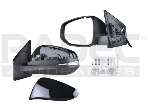 [018-3011-17] ESPEJO TY RAV 4 13-18 ELECTRICO C/DIRECCIONAL E/ABATIBLE P/PINTAR (7 PINES) IZQ