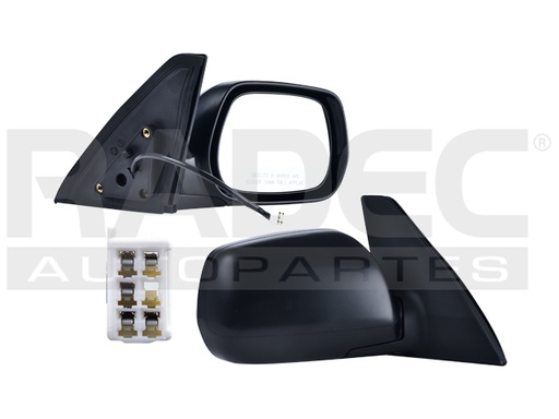 [018-3011-18] ESPEJO TY RAV 4 01-05 ELECTRICO C/DESENPANANTE P/PINTAR SPORT/BASE/L L4 4CILINDROS 2.0/2.4L 4 PUERTAS DER