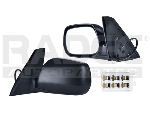 [018-3011-19] ESPEJO TY RAV 4 01-05 ELECTRICO C/DESENPANANTE P/PINTAR SPORT/BASE/L L4 4CILINDROS 2.0/2.4L 4 PUERTAS IZQ