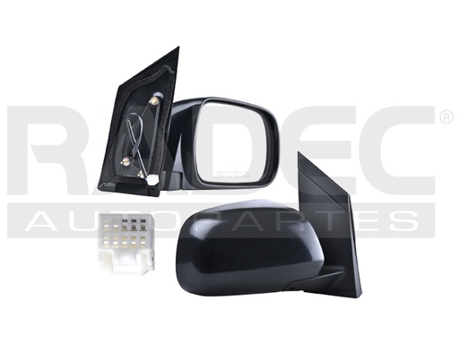 [018-3012-00] ESPEJO TY SIENNA 04-10 ELECTRICO CORRUGADO 3 PINES LIMITED/CE/XLE/LE DER