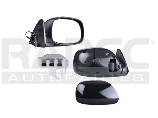 [018-3017-00] ESPEJO TY TUNDRA 00-06 ELECTRICO P/PINTAR SR5/LIMITED/BASE V6/V8 6/8CILINDROS 4.0/4.L 2 PUERTAS DER