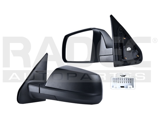[018-3017-29] ESPEJO TY TUNDRA 14-21 ELECTRICO C/DESEMPANANTE CORRUGADO SR/V/PLATINUM/SR5/LIMITED IZQ