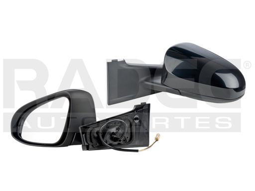 [018-3018-25] ESPEJO TY YARIS 12-16 5 PUERTAS ELECTRICO P/PINTAR IZQ