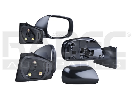 [018-3018-32] ESPEJO TY YARIS 07-11 MANUAL P/PINTAR RS/PREMIUM/CORE/BASE/S/CE/LE 5 PUERTAS DER