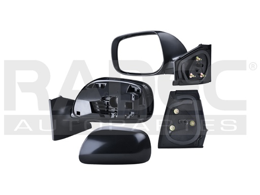 [018-3018-33] ESPEJO TY YARIS 07-11 MANUAL P/PINTAR RS/PREMIUM/CORE/BASE/S/CE/LE 5 PUERTAS IZQ