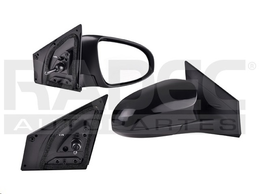 [018-3018-36] ESPEJO TY YARIS 17-22 C/CONTROL P/PINTAR CORE/S L4 4 CILINDROS 4/5 PUERTAS DER