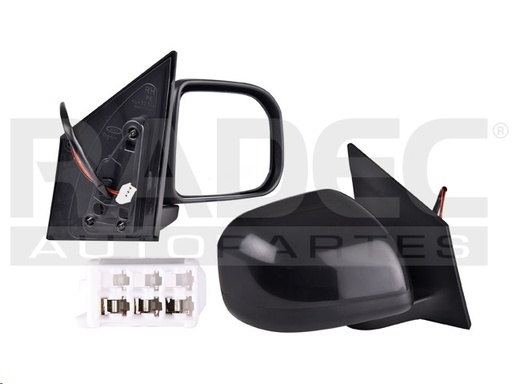 [018-3025-02] ESPEJO TY AVANZA 12-19 ELECTRICO P/PINTAR 3 PINES LE/XLE/PREMIUM/CARGO L4 4 CILINDROS 1.5L 5 PUERTAS DER
