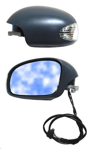 [018-3102-02] ESPEJO VW BEETLE 06-11 ELECTRICO C/DESENPANANTE C/DIRECCIONAL P/PINTAR TURBO/GL/TDI/SE/S/HOT WHEELS/CABRIO/2.5/TRENDLINE/SPORT/GLS/COMFORTLINE/BASE L5 5CILINDROS 2.5L 2 PUERTAS DE