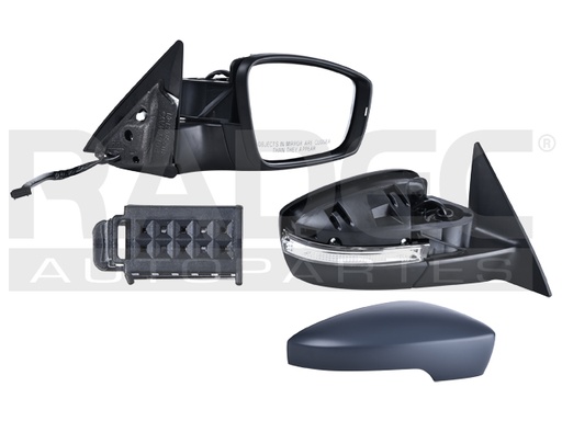 [018-3102-04] ESPEJO VW BEETLE 12-19 ELECTRICO C/DESENPANANTE C/DIRECCIONAL P/PINTAR PREMIER/SPORTLINE/HIGHLINE/GSR/WOLFSBURG/SEL/R-LINE/FLEET/CLASSIC/TDI/SE/S/TRENDLINE/COMFORTLINE DER