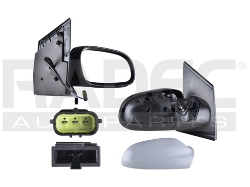 [018-3107-02] ESPEJO VW CROSSFOX 07-10/LUPO 05-09/SPORT VAN 07-09 ELECTRICO P/PINTAR DER