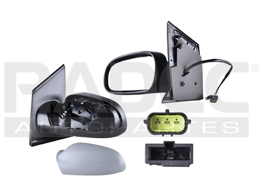 [018-3107-03] ESPEJO VW CROSSFOX 07-10/LUPO 05-09/SPORT VAN 07-09 ELECTRICO P/PINTAR IZQ