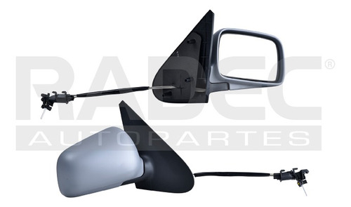 [018-3108-04] ESPEJO VW DERBY 95-98 C/CONTROL CABLE LARGO P/PINTAR SDI 1.7 60/60 1.4/55 1.4/55 1.3/50 1.0/45 1.0/SDI 1.7/120 1.6 16V/100 1.4 16V DER