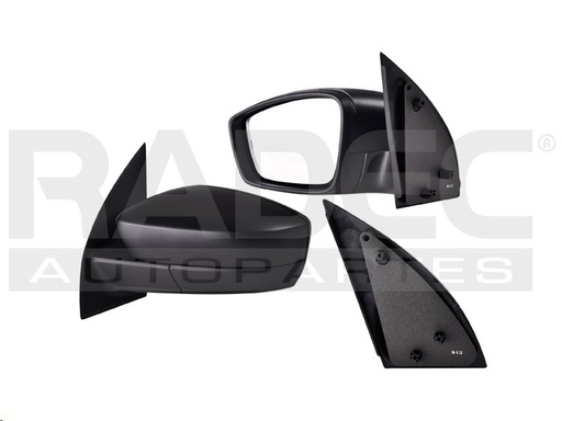 [018-3110-23] ESPEJO VW GOL 13-20 MANUAL CORRUGADO COMFORTLINE/TRENDLINE/STARLINE/HIGHLINE/I-MOTION/GT/CROSS/PEPPER/ROBUST L4 4 CILINDROS 1.6L 2/4/5 PUERTAS IZQ