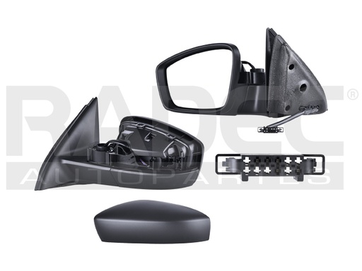 [018-3112-09] ESPEJO VW JETTA BICENTENARIO 11-18 ELECTRICO C/DESEMPANANTE 5 PINES CORRUGADO TDI/STYLE/FEST L4/L5 4/5 CILINDROS 2.0/2.5L 4 PUERTAS IZQ
