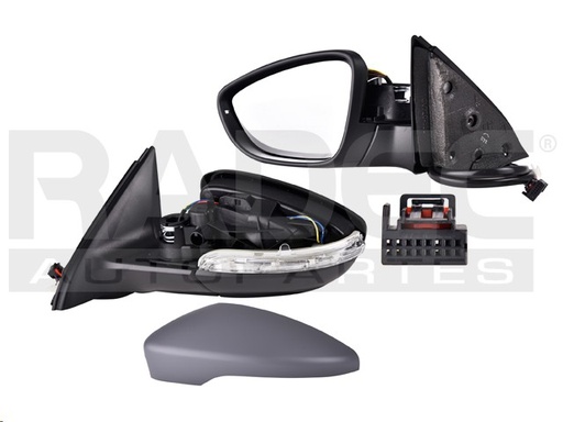 [018-3112-25] ESPEJO VW JETTA BICENTENARIO 11-18 ELECTRICO C/DESEMPANANTE C/DIRECCIONAL P/PINTAR GLI/LIVE//COMFORTLINE/HIGHLINE/TRENDLINE/SPORTLINE L4/L5 4/5 CILINDROS 2.0/2.5L 4 PUERTAS GV IZQ