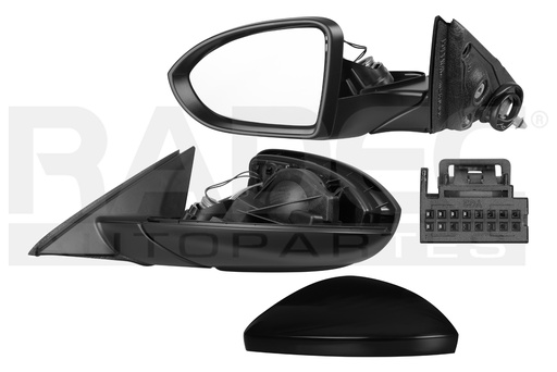 [018-3112-27] ESPEJO VW JETTA 19-23 ELECTRICO C/DESEMPANANTE P/PINTAR TRENDLINE/CONFORTLINE IZQ