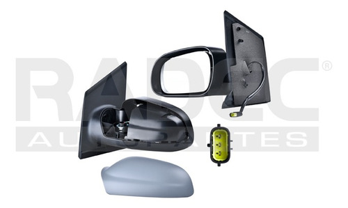 [018-3113-11] ESPEJO VW LUPO 05-09/CROSSFOX 07-10/SPORT VAN 07-10 ELECTRICO P/PINTAR TDI 1.4/1.4/1.2 IZQ