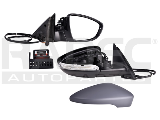 [018-3114-24] ESPEJO VW PASSAT 12-18 ELECTRICO C/DESEMPANANTE C/DIRECCIONAL P/PINTAR DER