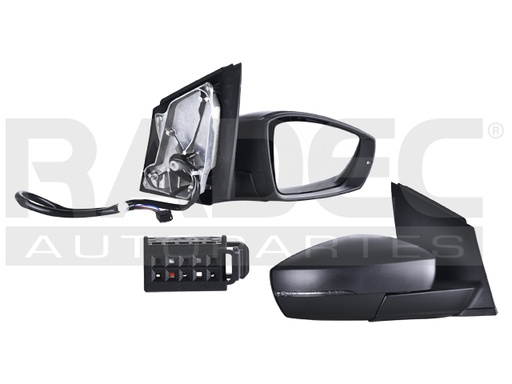 [018-3116-10] ESPEJO VW POLO 12-14 ELECTRICO C/DIRECCIONAL P/PINTAR DER