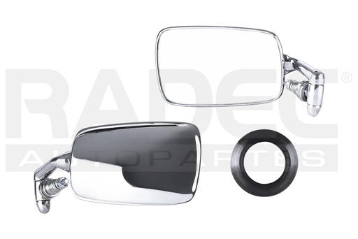 [018-3117-03] ESPEJO VW SEDAN 72-04 CROMADO ORIGINAL IZQ