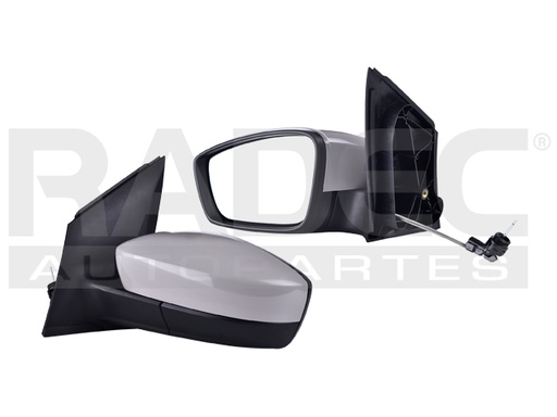 [018-3132-03] ESPEJO VW VENTO 14-15 C/CONTROL P/PINTAR IZQ