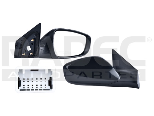 [018-3402-06] ESPEJO HY ELANTRA 14-16 ELECTRICO P/PINTAR GS/SPORT/SE/LIMITED/L/GL/GLS L4 4CILINDROS 1.8/2.0L 4 PUERTAS DER