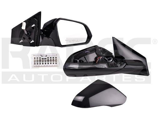 [018-3403-02] ESPEJO HY SONATA 18-19 ELECTRICO C/DESEMPANANTE C/DIRECCIONAL C/MEMORIA P/PINTAR SPORT L4 4 CILINDROS 2.0L 4 PUERTAS DER
