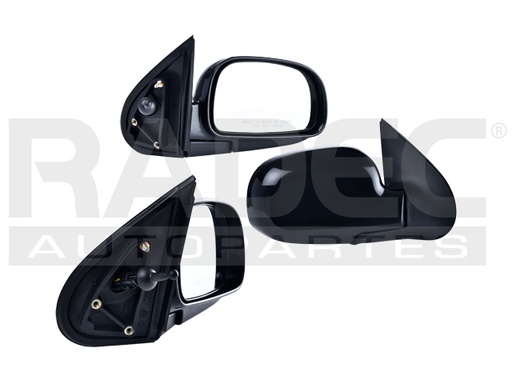 [018-3404-00] ESPEJO HY SANTA FE 01-02 C/CONTROL NEGRO