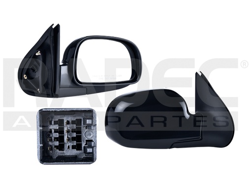 [018-3404-04] ESPEJO HY SANTA FE 01-02 ELECTRICO P/PIN