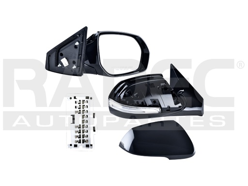 [018-3404-22] ESPEJO HY SANTA FE SPORT 15-17 ELECTRICO