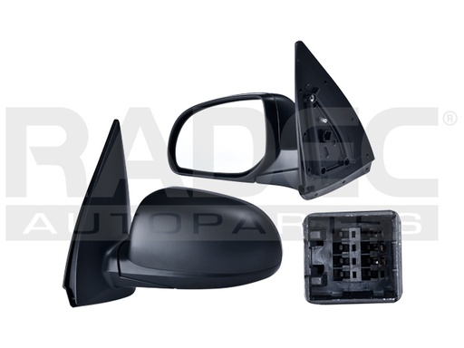 [018-3405-03] ESPEJO HY I10 12-14 ELECTRICO CORRUGADO GL/GLS/MT/PLUS L4 4CILINDROS 1.1/1.2L 5 PUERTAS IZQ