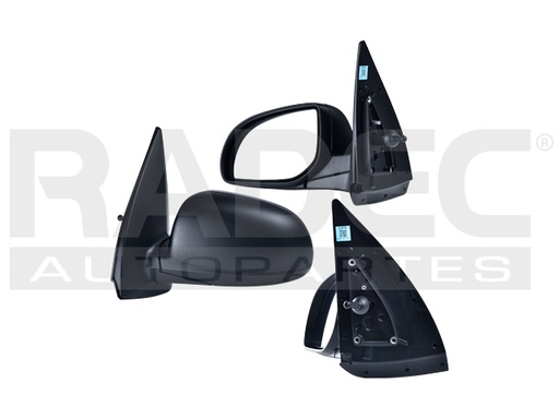 [018-3405-07] ESPEJO HY I10 12-14 C/CONTROL CORRUGADO GL/GLS/MT/PLUS L4 4CILINDROS 1.1/1.2L 5 PUERTAS IZQ