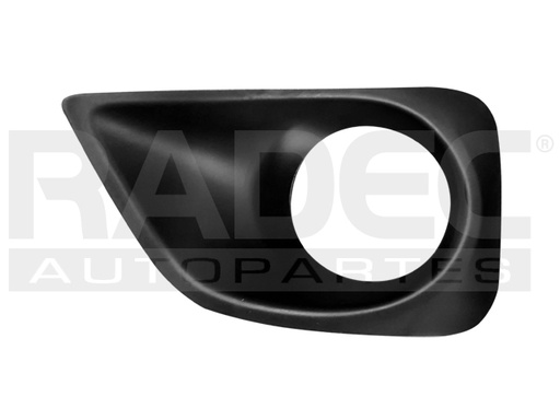[003-3018-12] REJILLA FASCIA DELANTERA TY YARIS 17 C/HOYO P/FARO CORE L4 4 CILINDROS 1.5L 4 PUERTAS DER