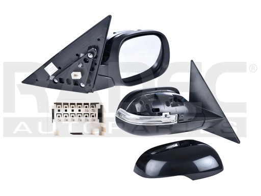 [018-3508-02] ESPEJO KI SOUL 16-19 ELECTRICO C/DESEMPANANTE C/DIRECCIONAL E/ABATIBLE P/PINTAR EX/SX/EX PACK L4 4 CILINDROS 1.6/2.0L 5 PUERTAS DER