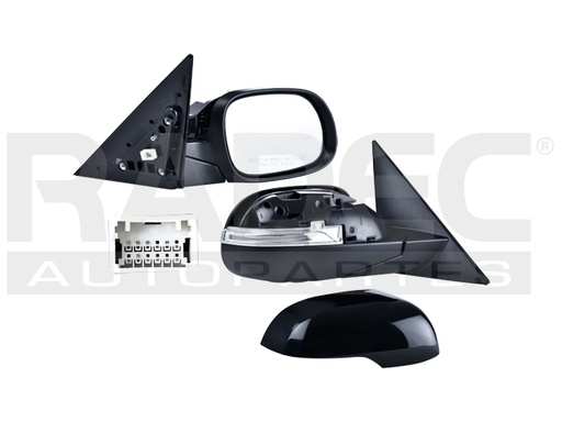 [018-3508-06] ESPEJO KI SOUL 16-19 ELECTRICO C/DIRECCIONAL P/PINTAR 5 PINES LX L4 4 CILINDROS 1.6/2.0L 5 PUERTAS PW DER