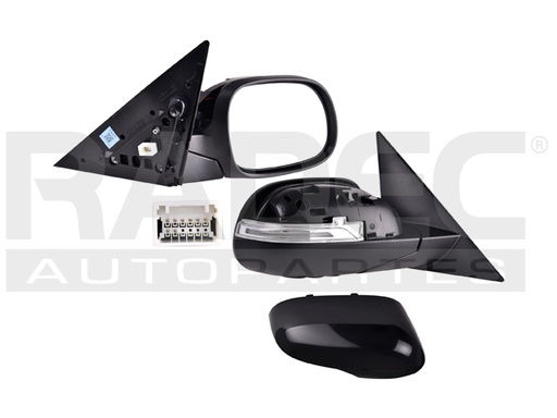 [018-3508-12] ESPEJO KI SOUL 16-19 ELECTRICO C/DIRECCIONAL P/PINTAR 5 PINES LX L4 4 CILINDROS 1.6/2.0L 5 PUERTAS SM DER