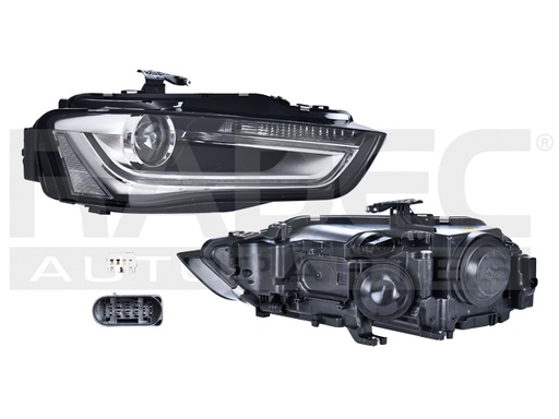 [019-0202-28] FARO AD A4 13-16 ELECTRICO C/MOTOR C/LUPA P/FOCO XENON C/LEDS S/FOCO DEPO DER