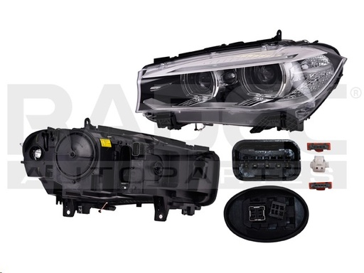 [019-0313-03] FARO BW X5 14-18 ELECTRICO C/MOTOR C/LEDS P/FOCO XENON S/FOCO DEPO IZQ