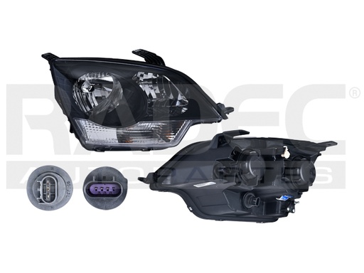 [019-0610-08] FARO CV CAPTIVA 08-15 FONDO NEGRO C/FOCO DEPO DER