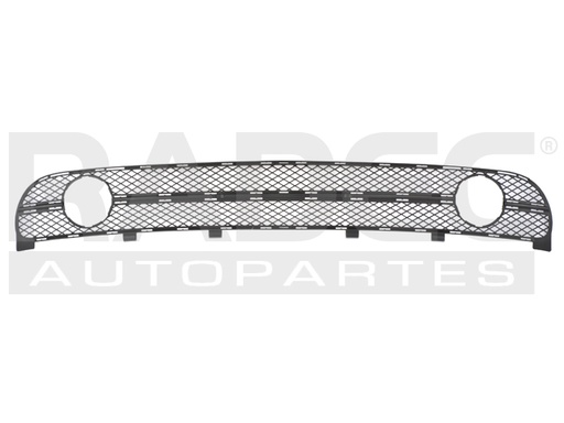 [003-3102-01] REJILLA FASCIA DELANTERA VW BEETLE 01-05 C/HOYO P/FARO CENTRAL