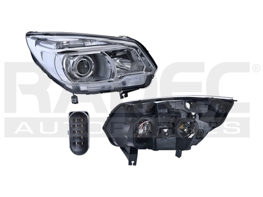 [019-0616-14] FARO CV COLORADO 13-15 ELECTRICO C/MOTOR C/LUPA P/FOCO HALOGENO S/FOCO DEPO DER