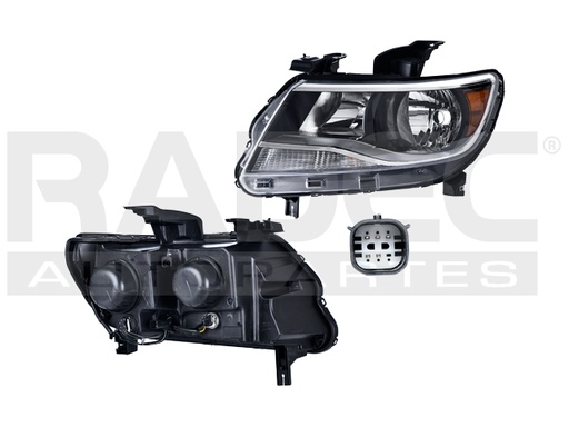 [019-0616-19] FARO CV COLORADO 16-22 C/FOCO DEPO IZQ
