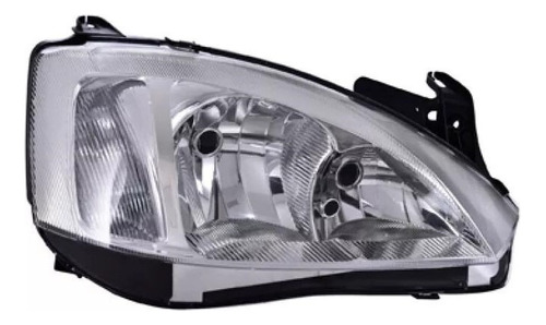 [019-0617-02] FARO CV CORSA 03-07 LINEA ANTERIOR 5 PUERTAS FONDO CROMADO P/FOCO H7 5 PINES S/FOCO DEPO DER