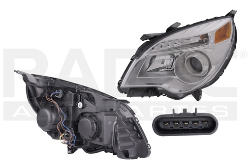[019-0622-07] FARO CV EQUINOX LTZ 10-15 C/LUPA C/FOCOS DEPO IZQ