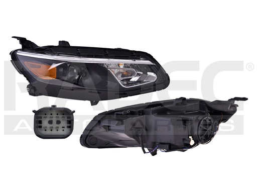 [019-0630-26] FARO CV MALIBU 16-18 C/FOCO HALOGENO DEPO DER