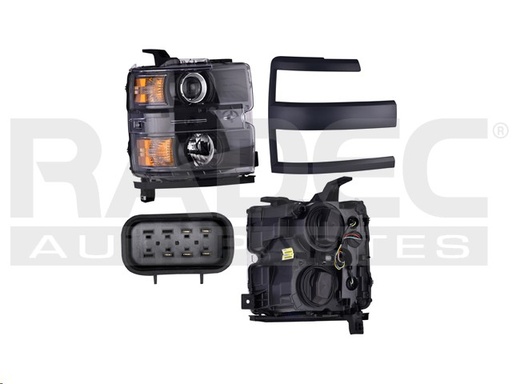 [019-0639-14] FARO CV SILVERADO 3500 15-18 C/LUPA FILO