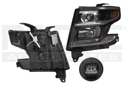 [019-0642-11] FARO CV SUBURBAN/TAHOE 15-16 P/FOCO XENON TYC IZQ